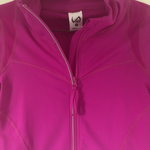 TFL Apparel Cropped Sweat Jacket - Picture 4 of 7